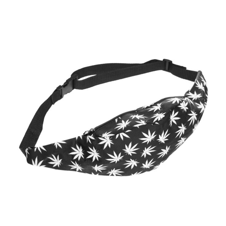 Забавная поясная сумка из полиэстера с логотипом на заказ