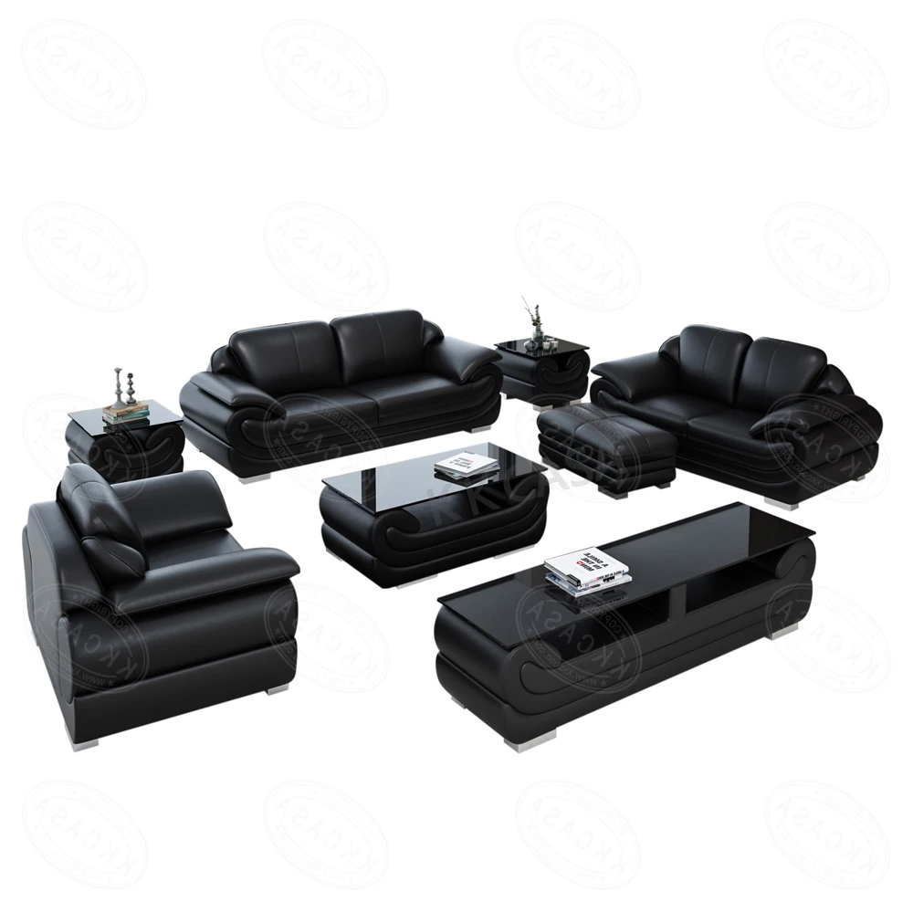Beautiful Purple Commercial High Quality  Korean Vintage Cow Inflatable Cheers  Deep Oriental Leather Sofa