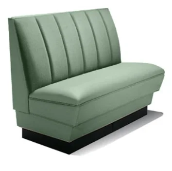 
Interstate Booth with Channel Back Pattern restaurant booth seating horizon back side sofa 