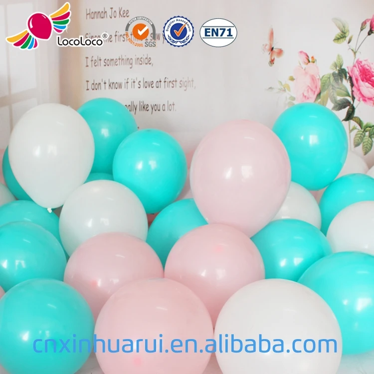 Macaron color 12 inch standard latex wedding decoration balloon