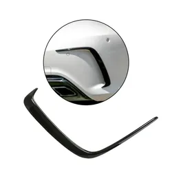 Carbon Fiber Rear Bumper Spoiler Vent Cover Trim for Mercedes-Benz A Class W176 A200 A260 A45 AMG 2014-2017 Not standard