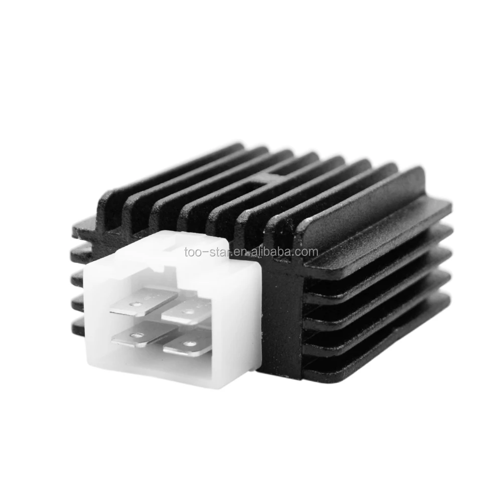 12V 4 Pin Motorcycle Rectifier Voltage Regulators Full-Wave for GY6 50cc 125cc 150cc Dirt Pit Bike Scooter ATV Go