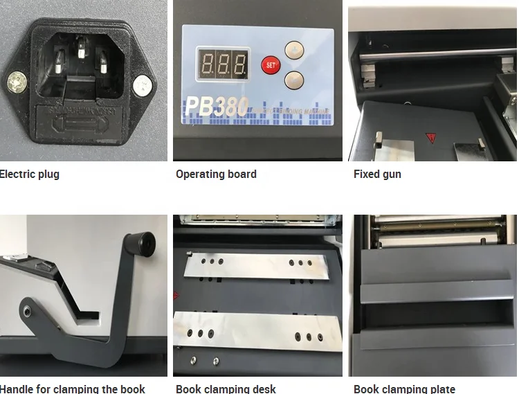 glue perfect binding machine