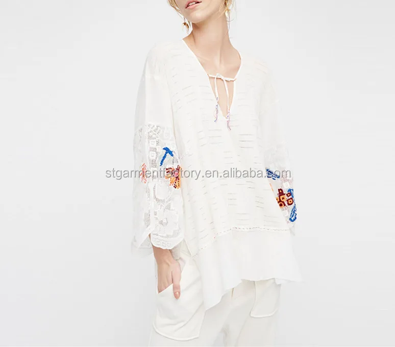 Spring Autumn Embroidery Sweater Women Casual Loose Plus Size White Knitwear Tops Latest Ladies Clothes Wholesale STb-0126