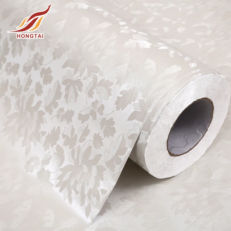 PVC self adhesive wall paper waterproof decorative wallpaper for household