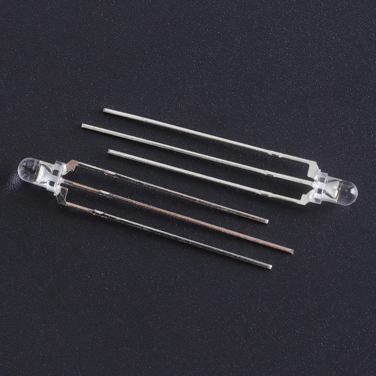 3 мм диоды 3Pin прозрачный/белый матовый Би-цвет красный/желтый зеленый свет общий анод/ катод