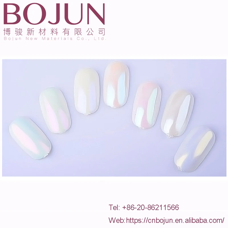 Mirror Powder  shell pigments mirror effect accessories designs nail decorate color neon pigment pearl powder for nail art