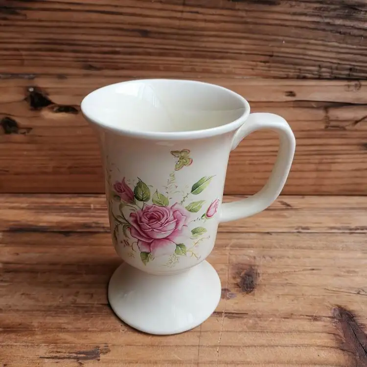 
Wholesale hot sell sublimation porcelain bulk print ceramic travel mug for souvenir 