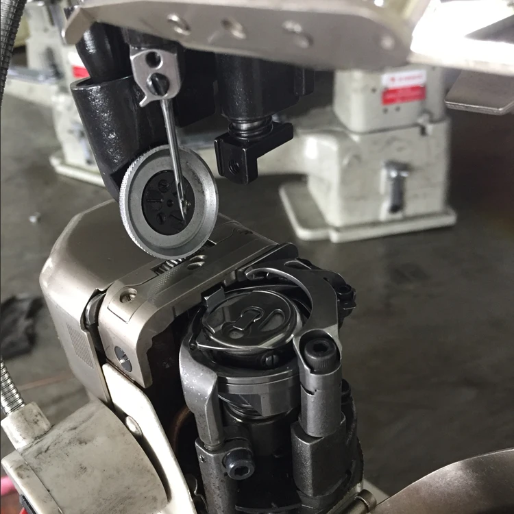 High Quality Computerized Double Needle Post Bed Sewing Machine Factory Price