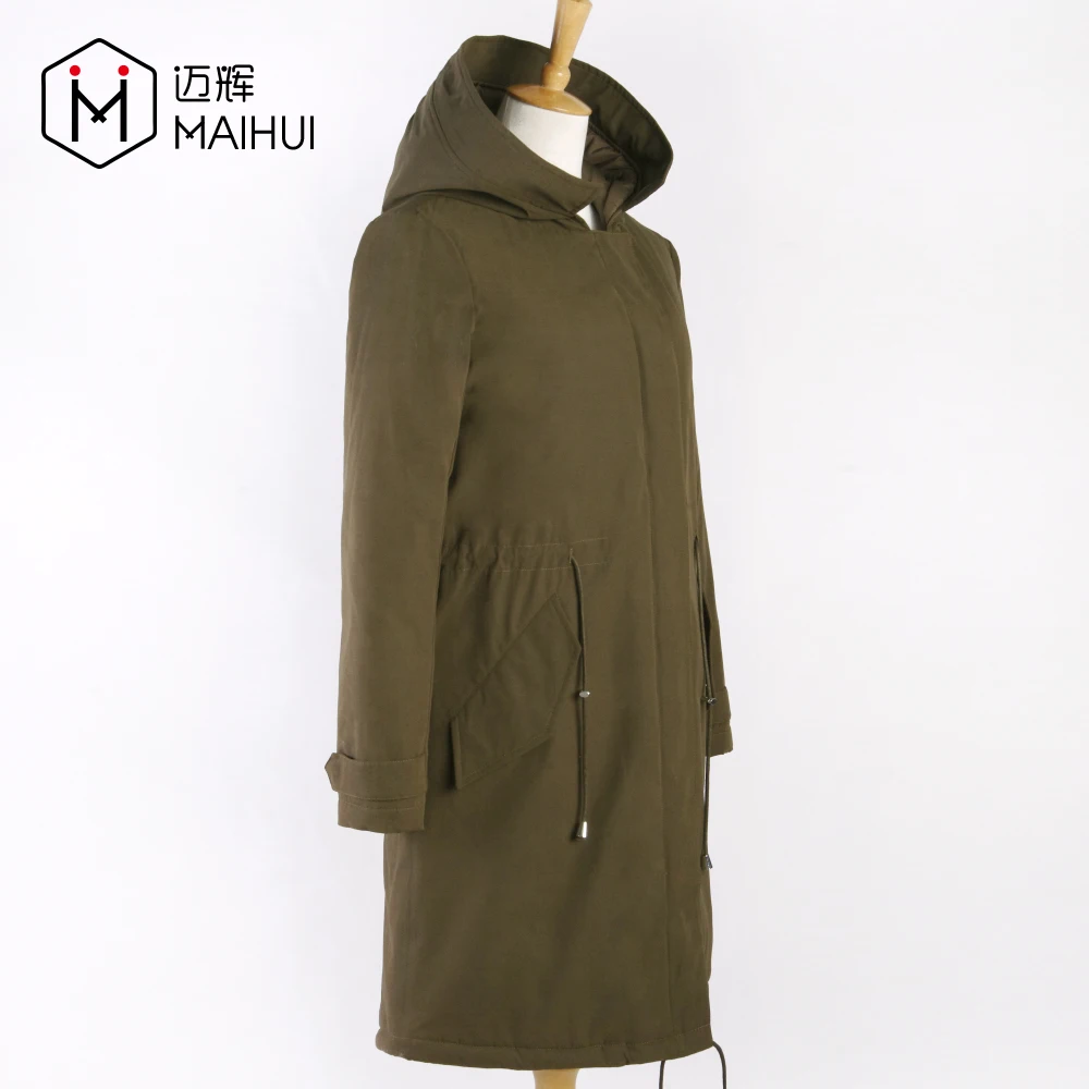 Women Padded Coat Down Parka Hooded Long Quilted Jackets