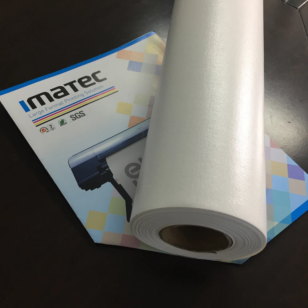 Non-Waterproof Digital Printing Glossy 220gsm Polyester Canvas Inkjet Roll