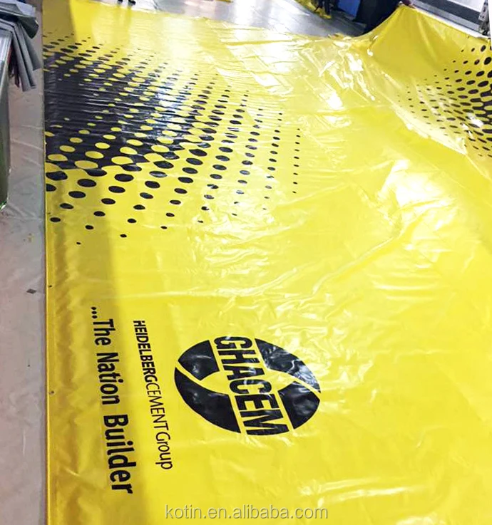 Professional outdoor fabric sofa 610gsm Waterproof Glossy & Matte For Awning and Truck Cover