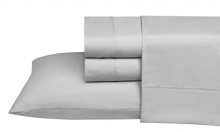 Hotel Elastic Copper Fabric Infused Bed Sheets Cover Set  Bedding Set, Fitted Bamboo Cotton Bedsheets