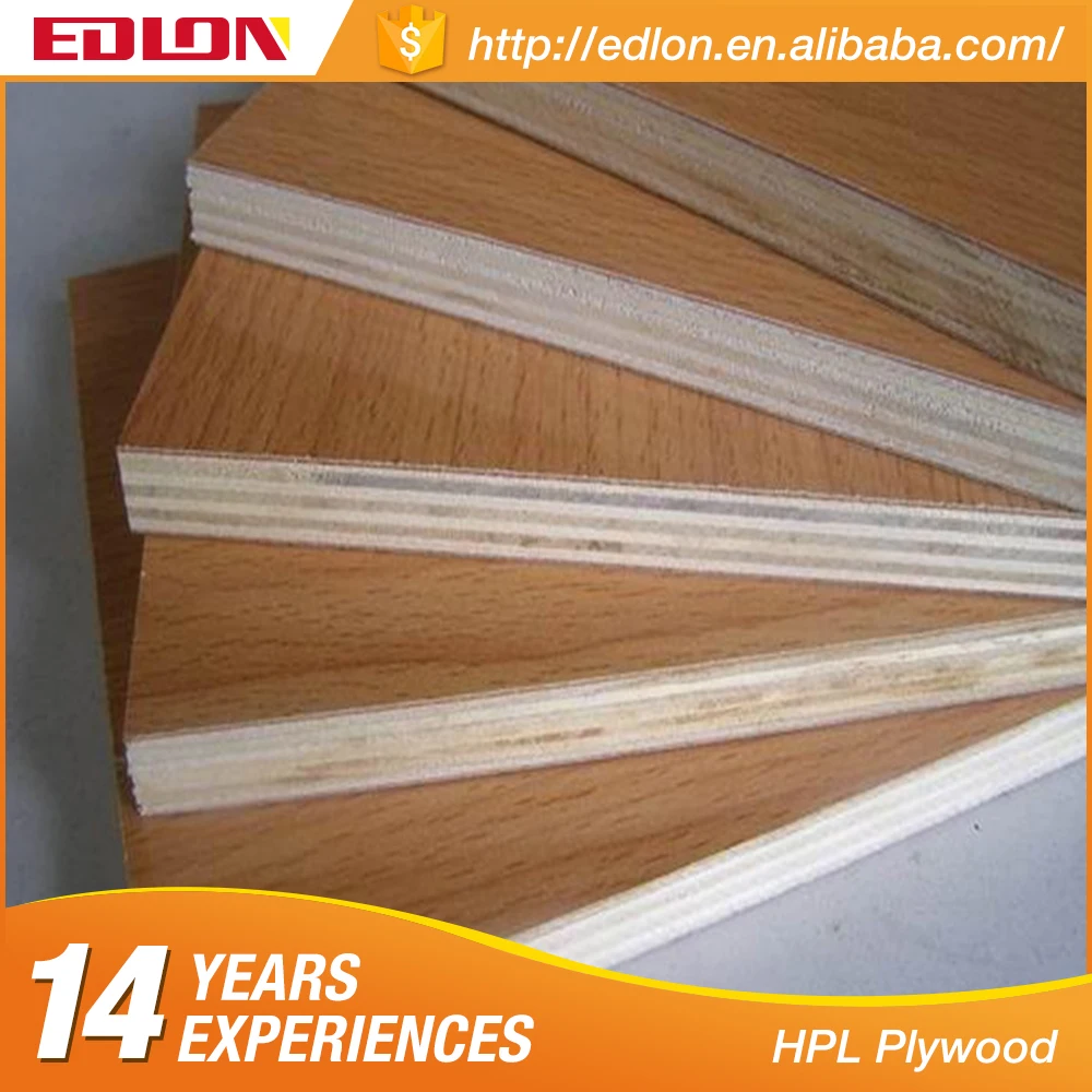 hpl laminate plywood high glossy panels laminating hot press formica plywood sheet