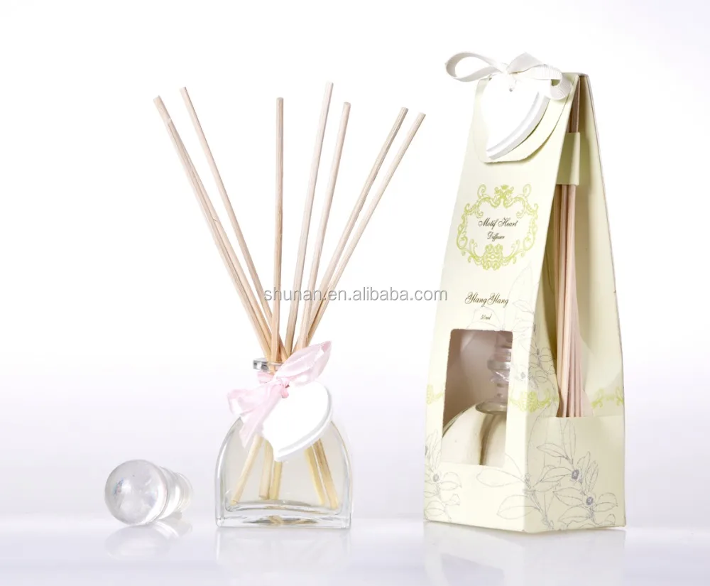 Scented Clay Decorative 50 ml Fragrance Reed Diffuser With Rattan Sticks