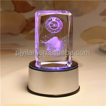 Бесплатная доставка, элегантный чистый кристалл, лазерная резка, кристалл, Розовый куб, подарок на день Святого Валентина, осветительная база