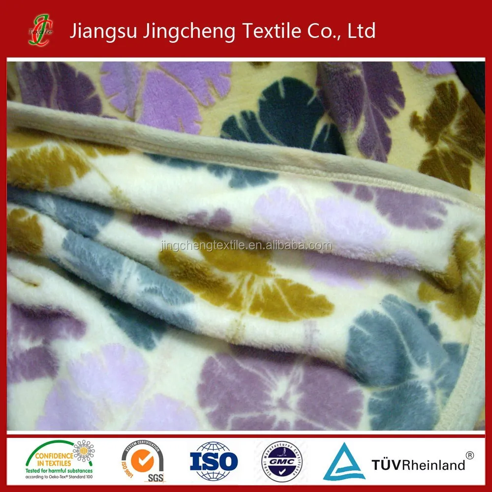 2021 hot sale 3D burned out printed flannel fleece fabric china hot sale winter comforter flannel patchwork quilt hig quality so