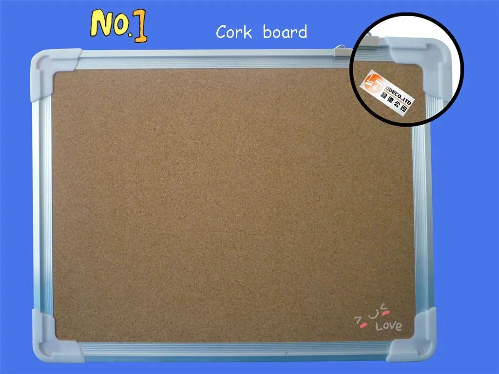 
cork soft board for pin used 