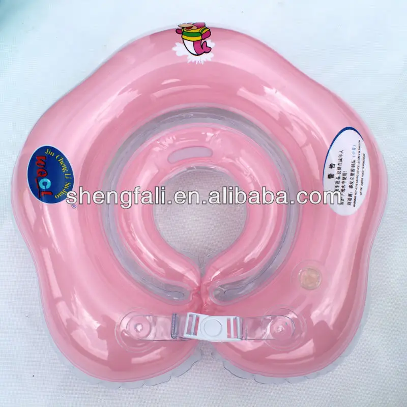 Outdoor PVC safe and high quality inflatable neck ring for children can be customized