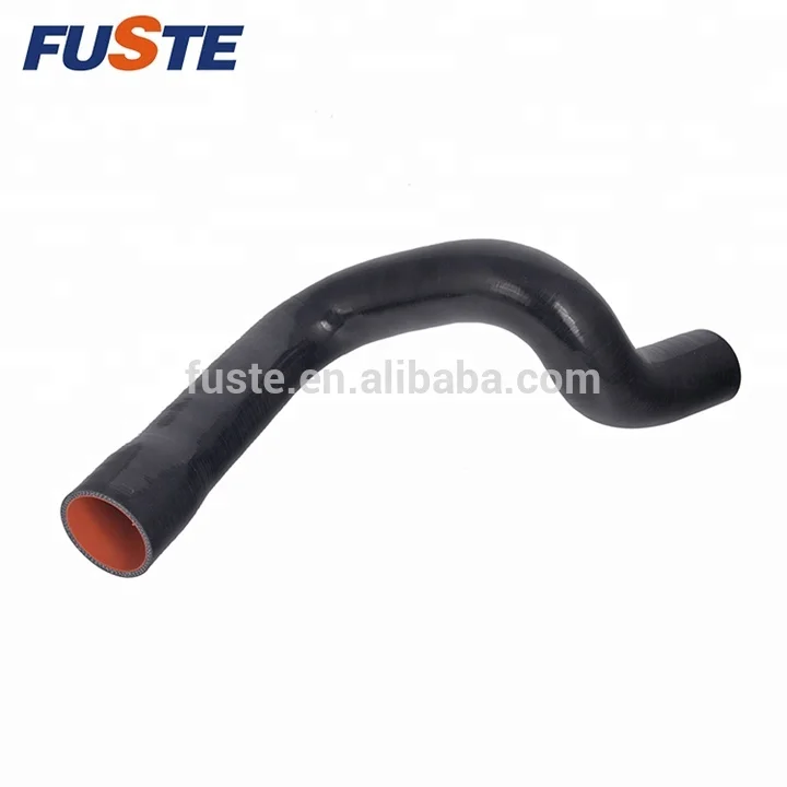 China Customize Black Coolant Pipe EPDM Rubber Hose Bend Rubber Drain tube Flexible Pipe Used Concrete Pump Rubber Hose