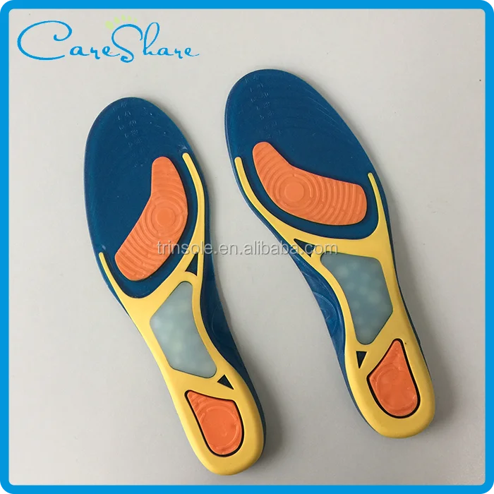 Ортопедические подошвенный фасциит Арка Поддержка гель ортопедические стельки