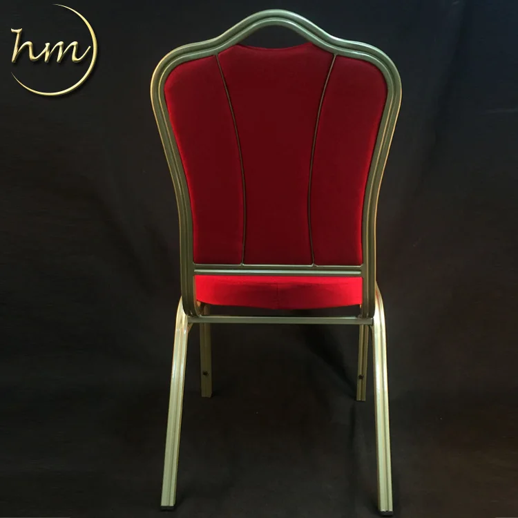 Foshan Wholesale Used Metal Stacking Banquet Chair
