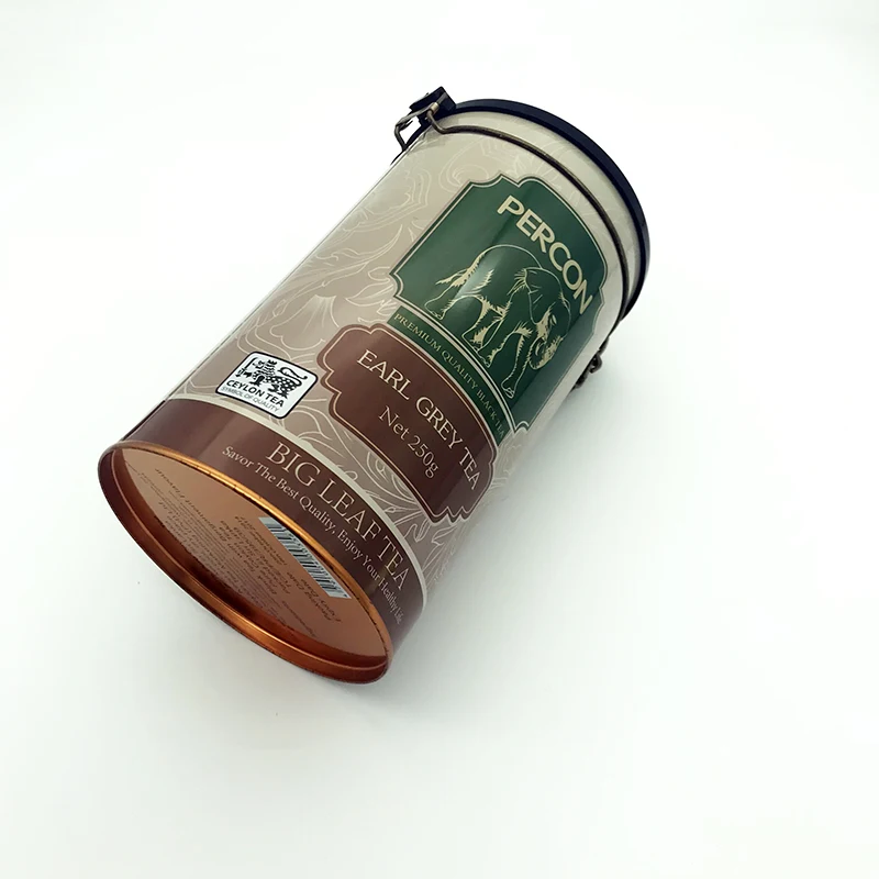 Airtight Tea Tin Can