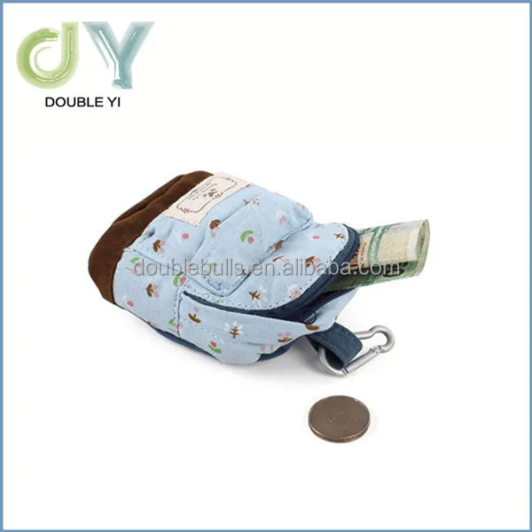 Creative Mini Coin Bag Backpack Shape Change Purse