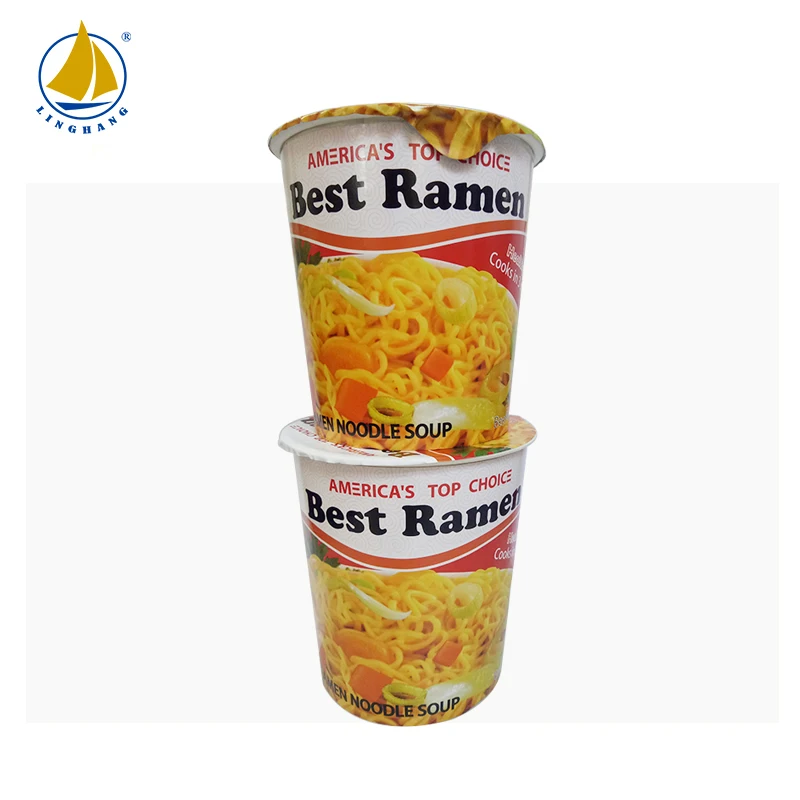 Best selling wholesale free sample paper cup instant noodles fast food
