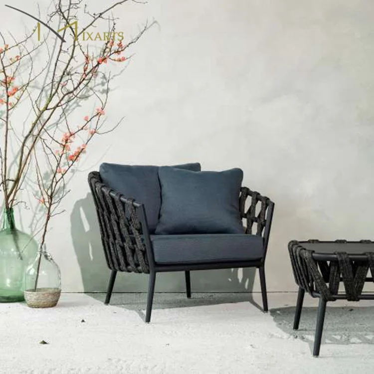 Mixarts rope outdoor furniture garden chairs garden sofa