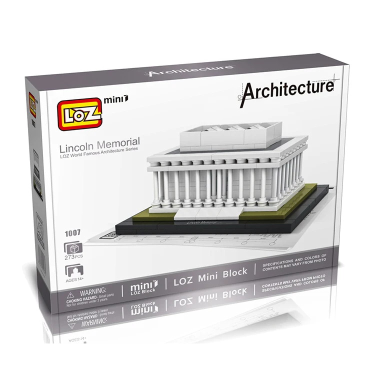 Customize Loz children little constructor diy craft puzzle assembly toy bricks