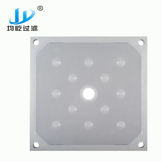 High Pressure PP Membrane Chamber Filter Plate for Sewage Treatment
