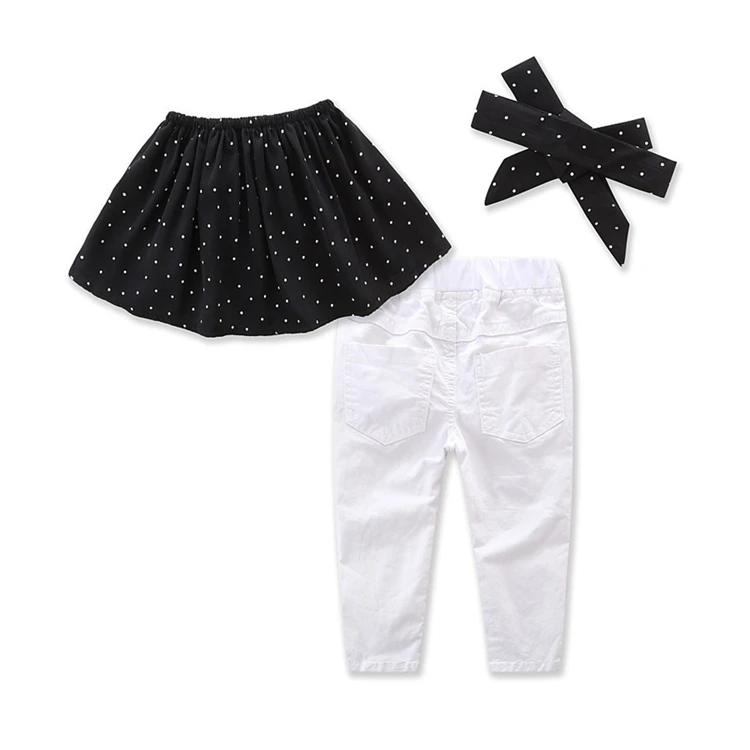 WHS19  Girls Summer Fashion kids children girls clothes for wholesale