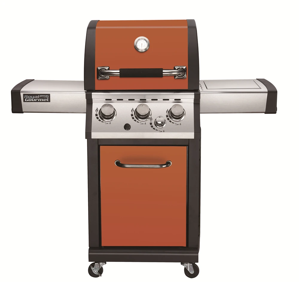 latest 3+1 burner weber gas barbecue grills with CE ETL certificate