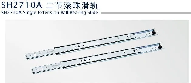 Tool box drawer slides rail heavy duty