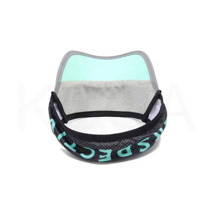 Custom high quality sports visors caps running sun visor