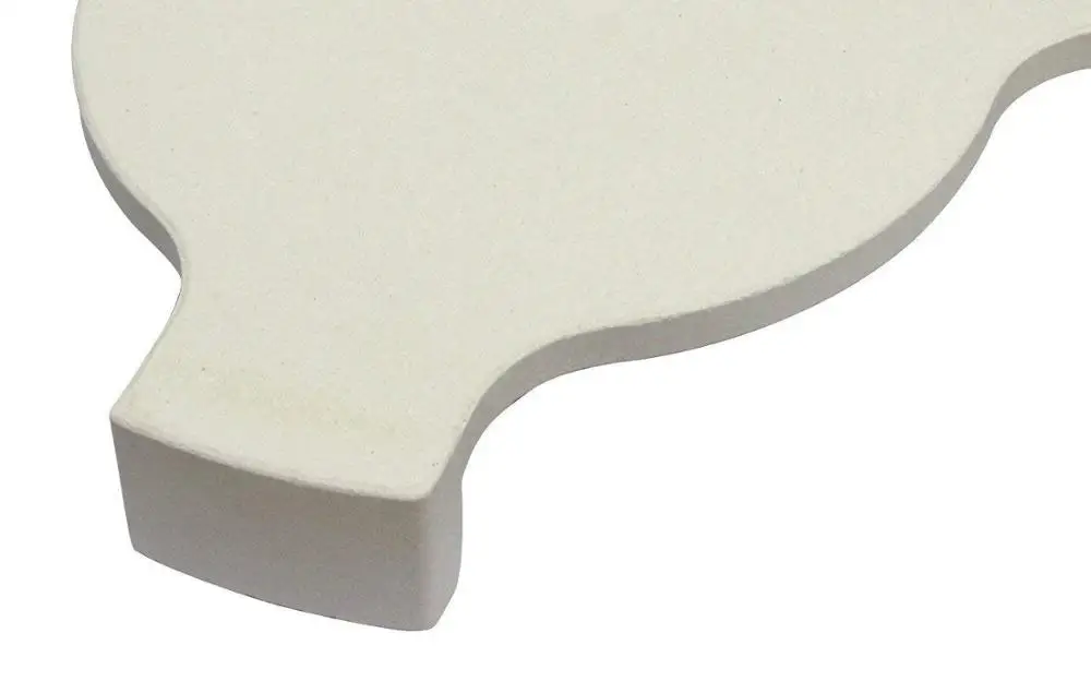 Heat Deflector Smoking Stone  Pizza Stone Plate Setter with 3 legs