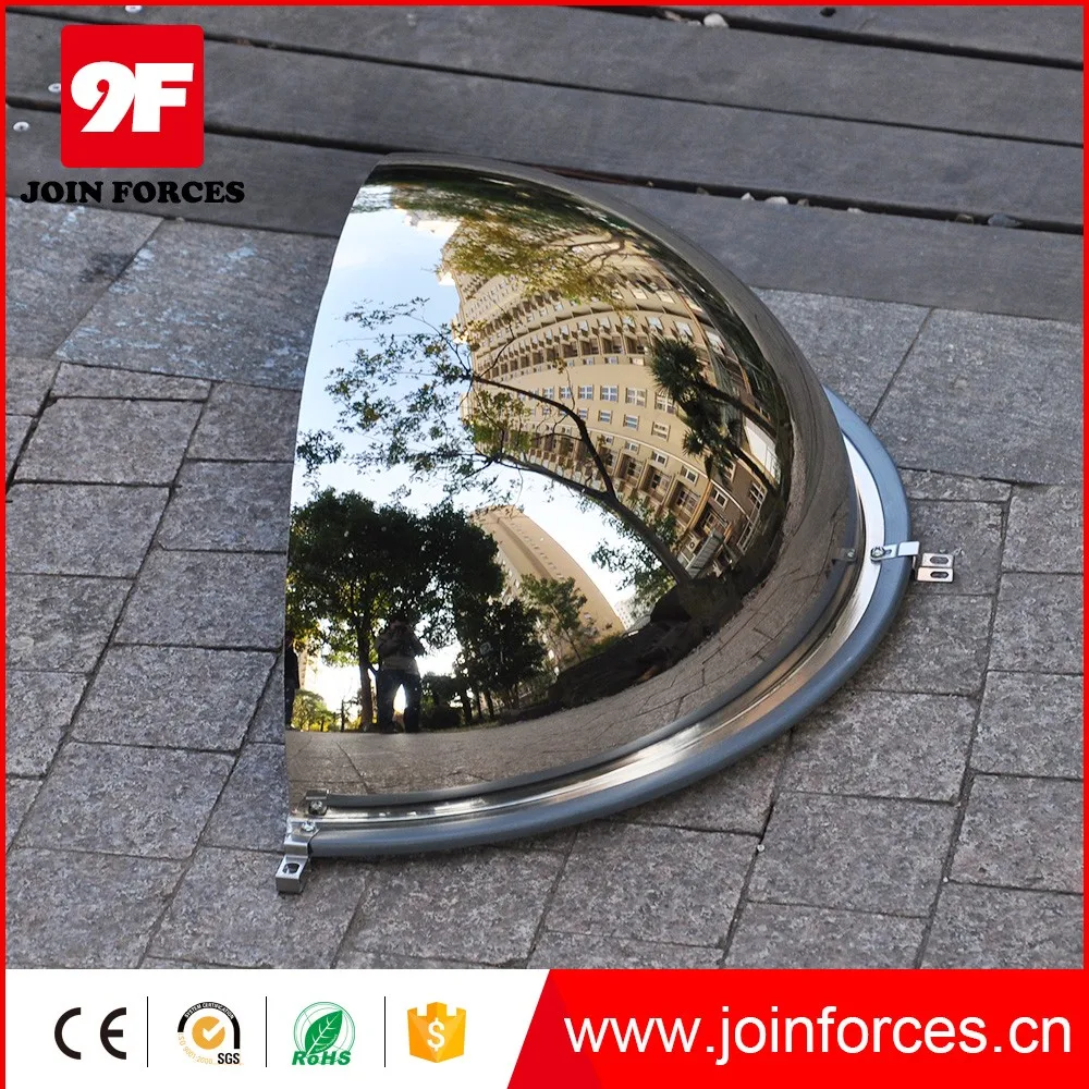 Акриловое сферическое зеркальное купольное зеркало, 90 см/36 дюймов