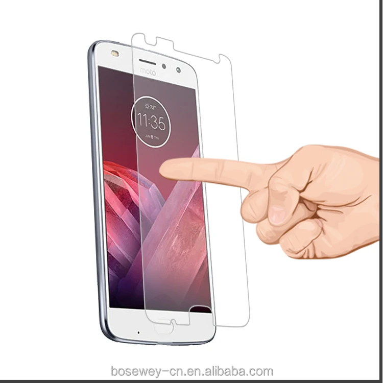 High quality tempered glass screen protector for Motorola Moto Z2 Play