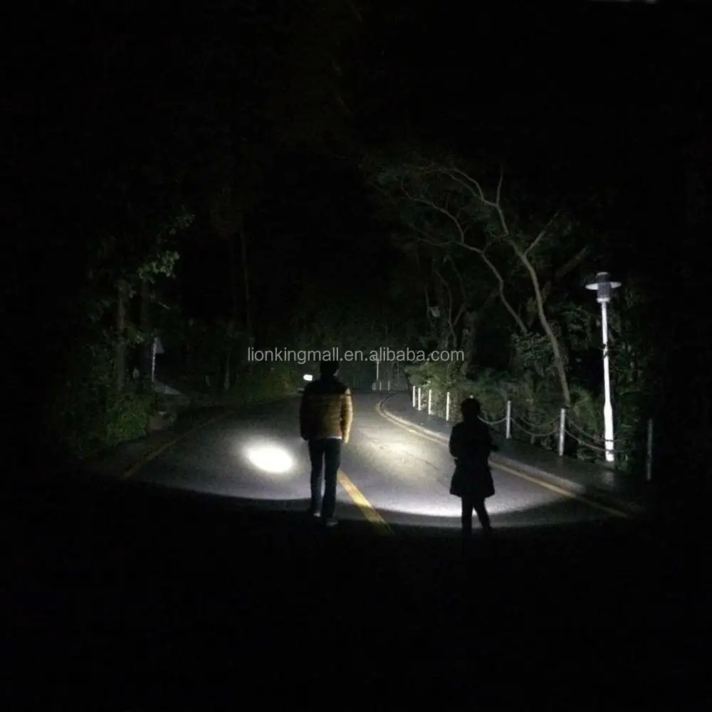 ALONEFIR C8 10W T6 Led High power Tactical Flashlight Aluminum Outdoor Travel Patrol Hunting Hike Waterproof Bright light Torch