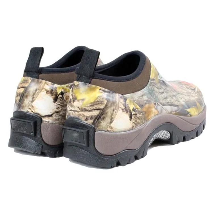 
Hot sale high quality waterproof ankle boot anti-slip cheap safety camo shoes 