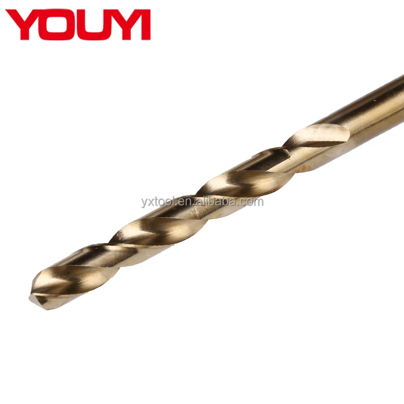 Parallel shank cobalt twist drill for stainless steel in high quality