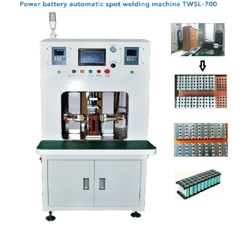 TWSL-700 solar power battery pack spot welding machine for lithium battery assembly line