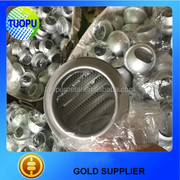 Алюминиевая устойчивая к окислению крышка вытяжной вентилятор 150 мм Настенная Крышка вентиляционного