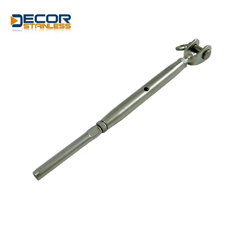 stainless steel wire rope tensioner turnbuckle