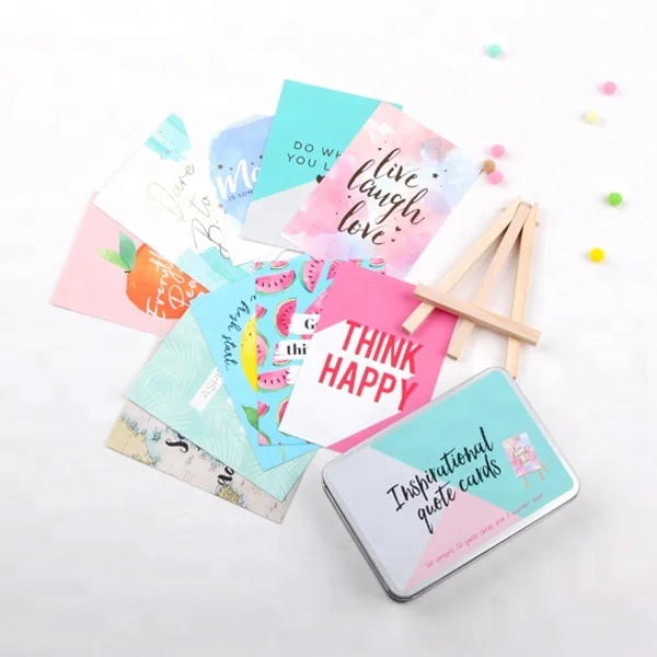 fashion tin box and card set export holiday tin box and gift card set with easel