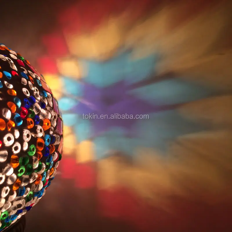 2015 New Design home decorative Made in China (TC1M01-2015) glass Handmade Mosaic Art Turkish table Lamps