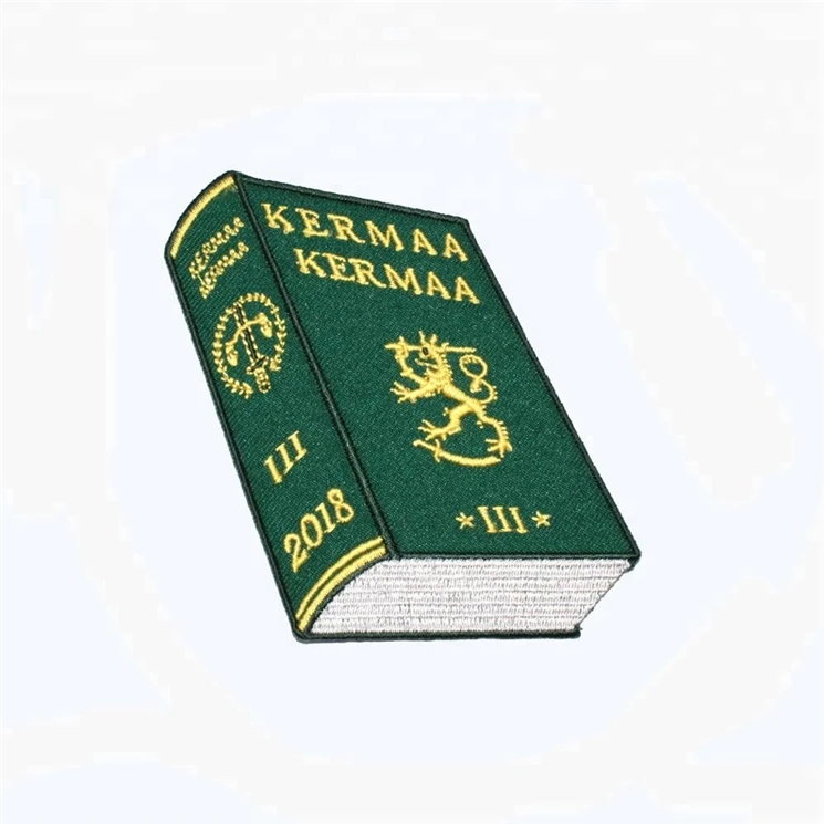 Wholesale custom skull rose embroidery patch iron on safety  embroidery patch for garment decoration