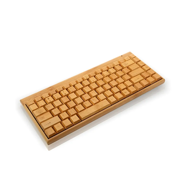 Wireless Eco Hotsale Factory Price Bamboo Keyboard