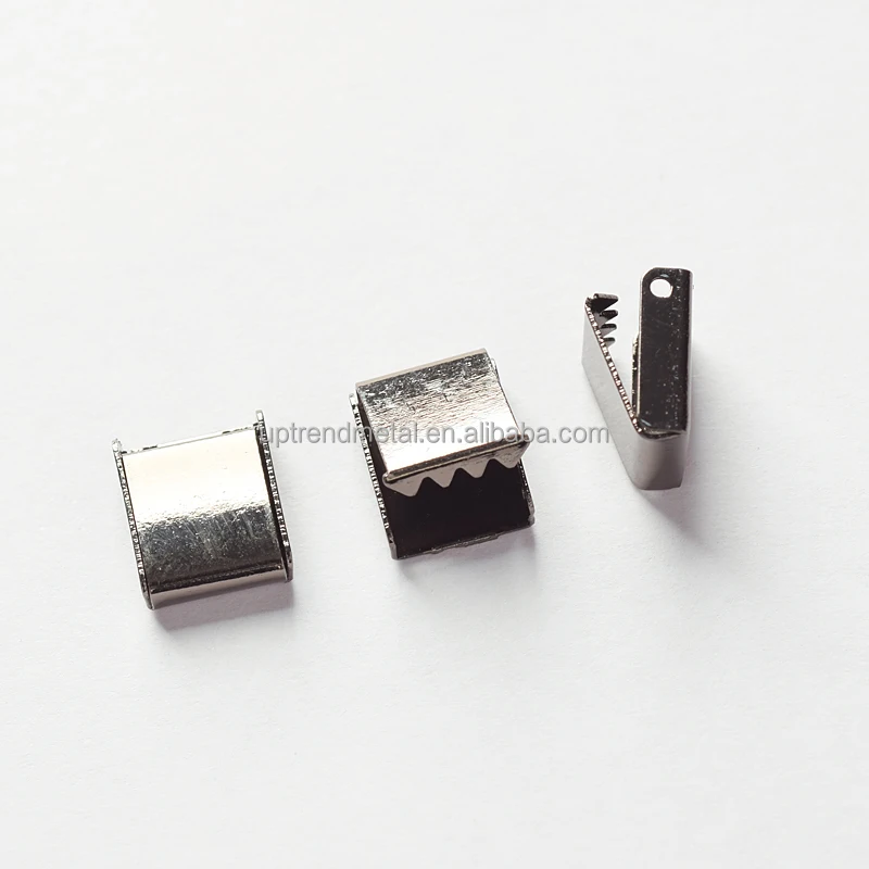 High Quality Metal Shoe Buckle Garment Flat Clip Shoelace Aglets For Decoration